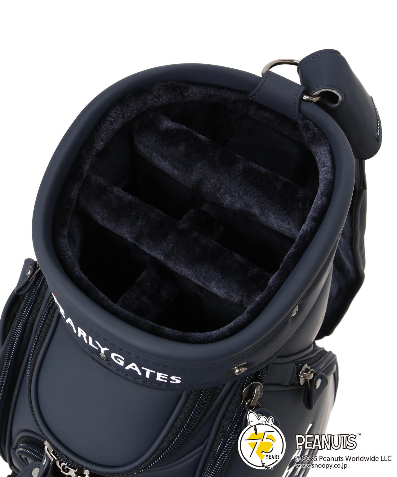 【SNOOPY】 合皮キャディバッグ (46インチ対応) (UNISEX)