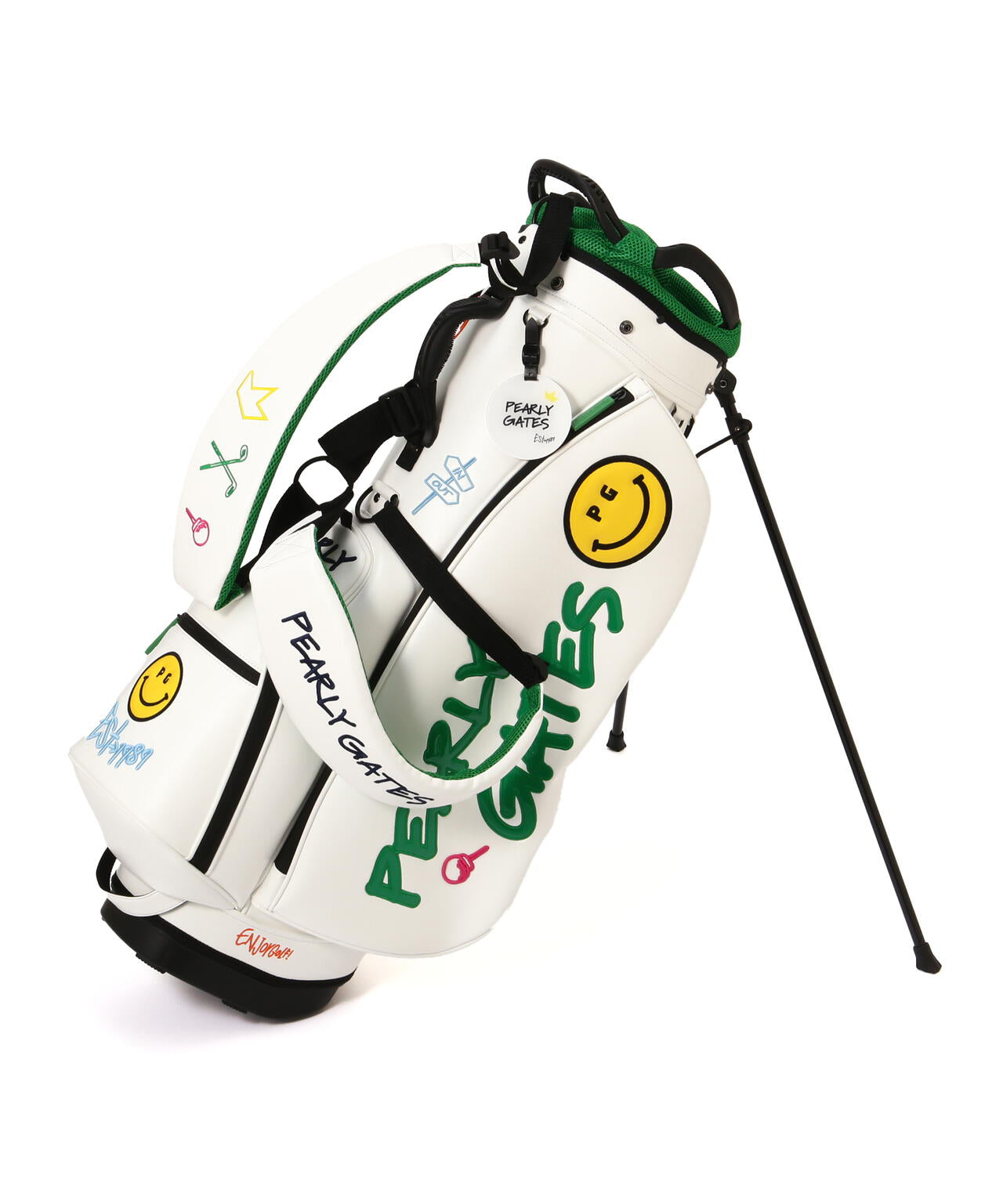 NICO 合皮スタンド式キャディバッグ (46インチ対応) (UNISEX)