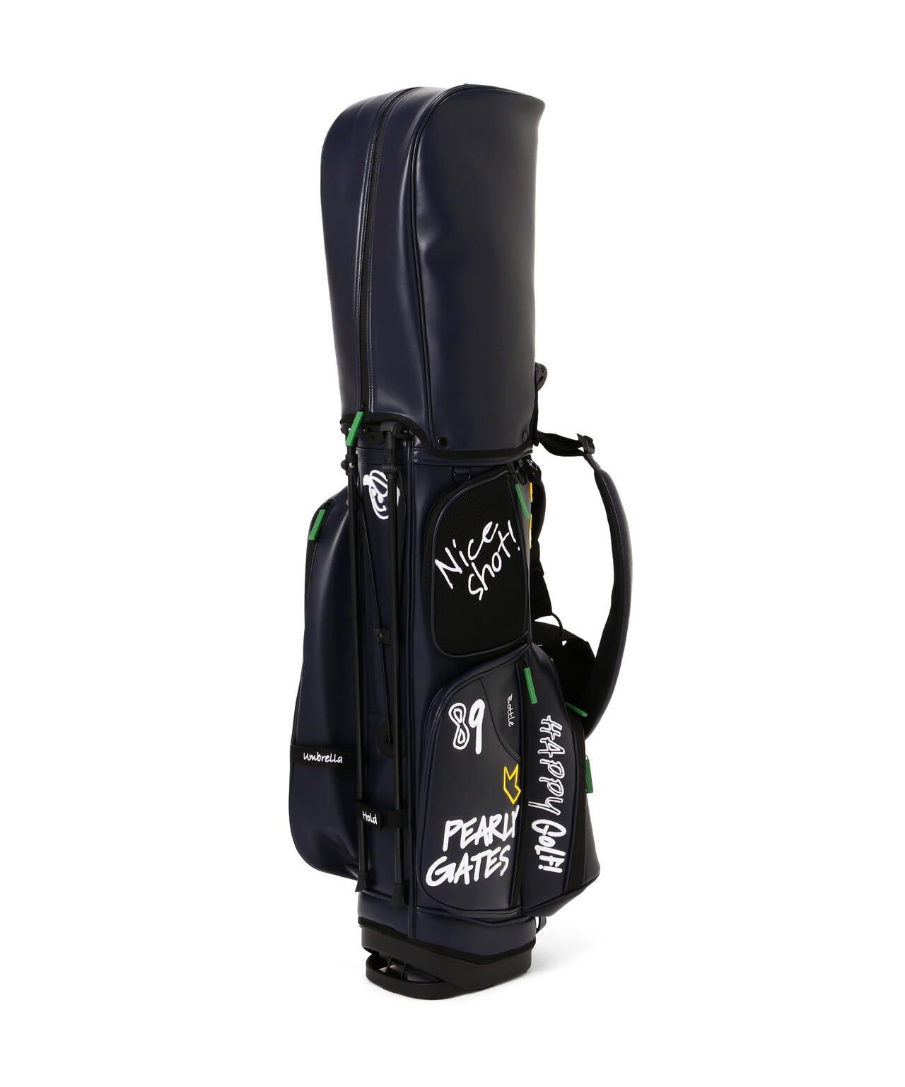 NICO 合皮スタンド式キャディバッグ (46インチ対応) (UNISEX)