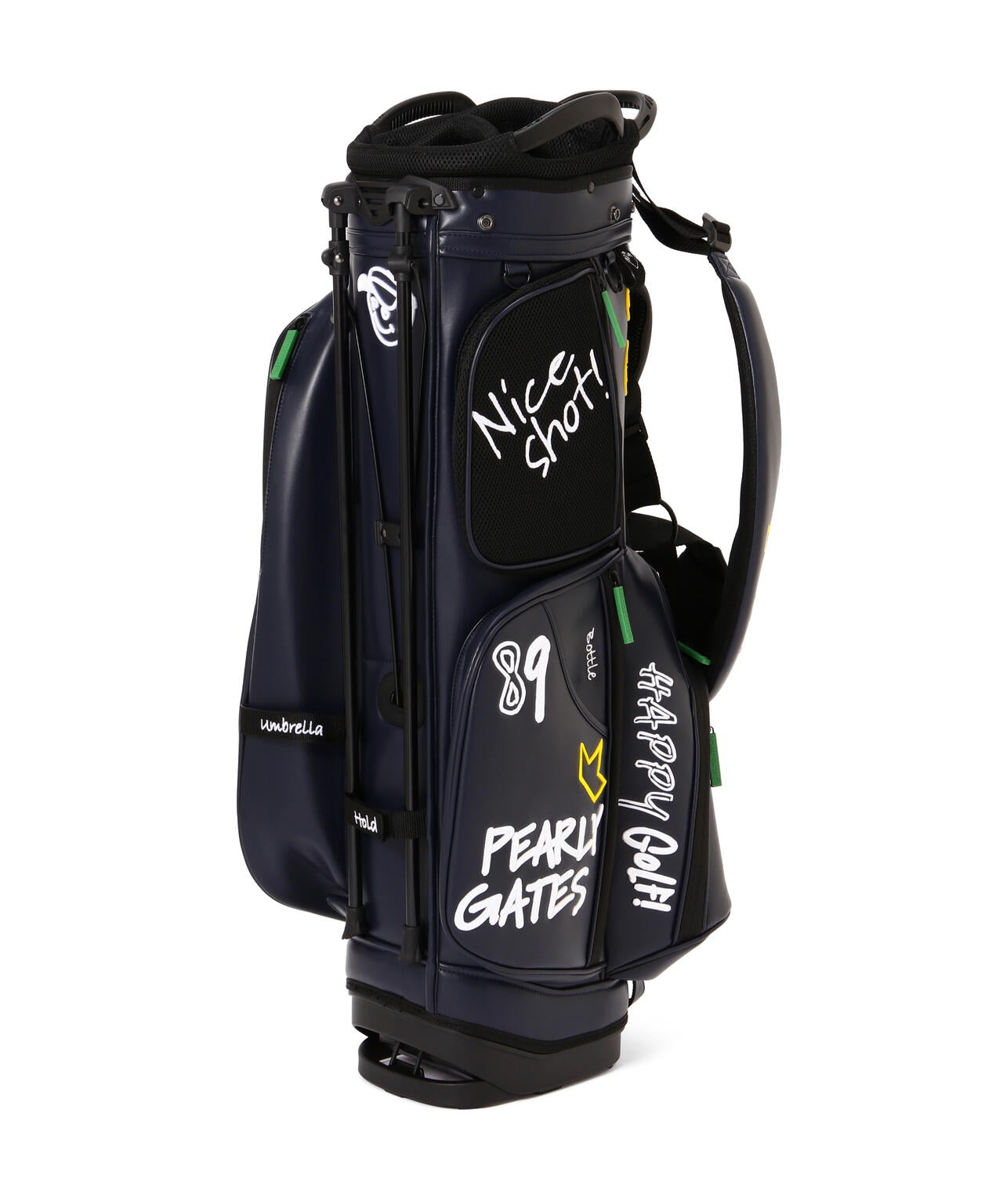 NICO 合皮スタンド式キャディバッグ (46インチ対応) (UNISEX)