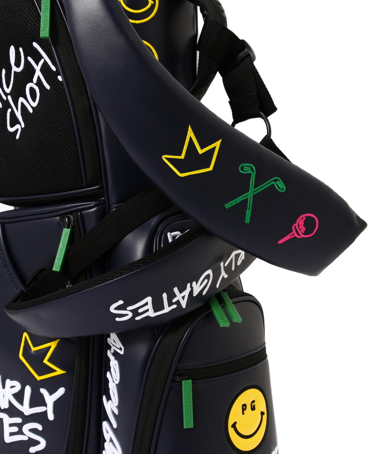 NICO 合皮スタンド式キャディバッグ (46インチ対応) (UNISEX)