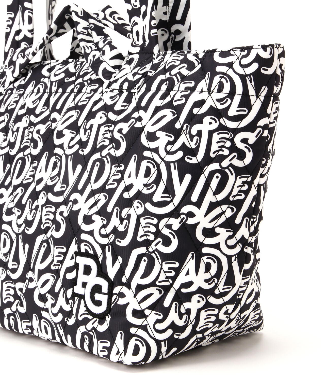 ぷにぷにロゴ柄ロッカーバッグ (UNISEX)