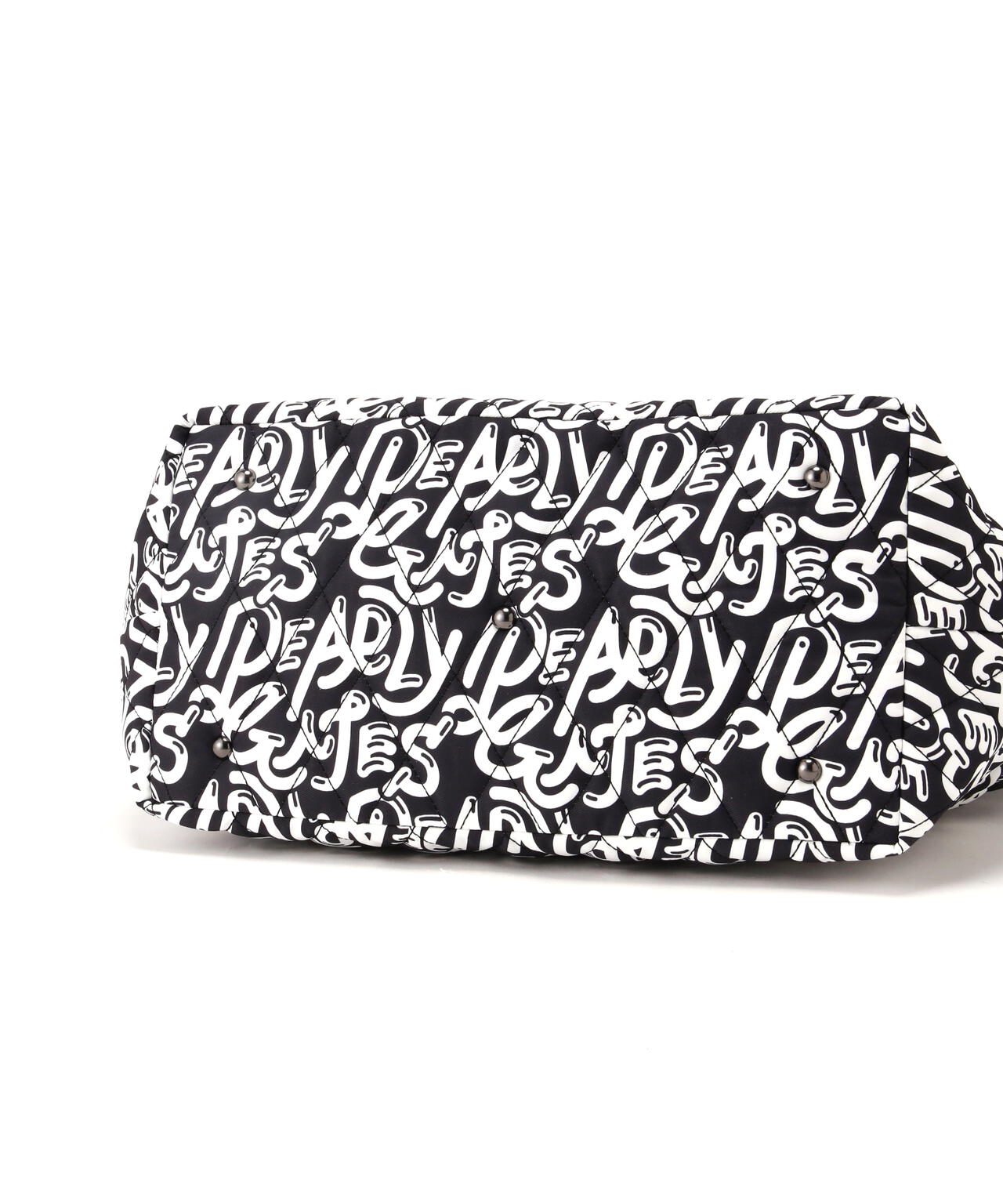 ぷにぷにロゴ柄ロッカーバッグ (UNISEX)