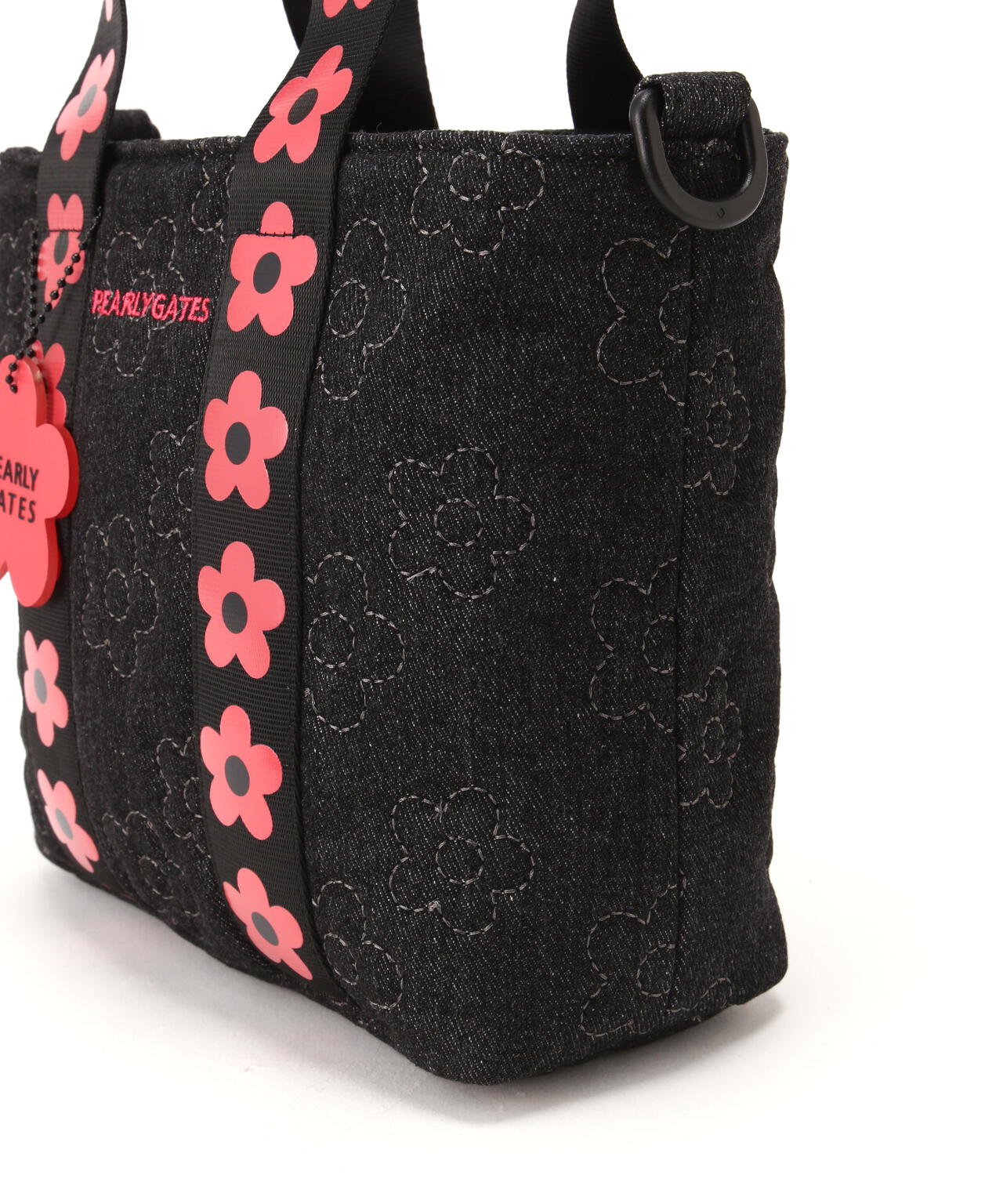 フラワーキルティングカートバッグ (UNISEX)