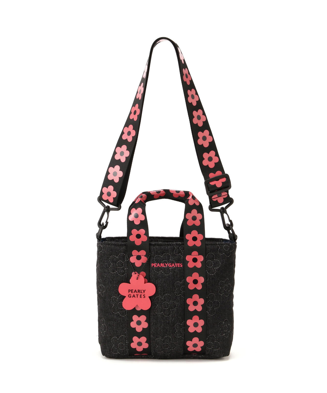 フラワーキルティングカートバッグ (UNISEX)