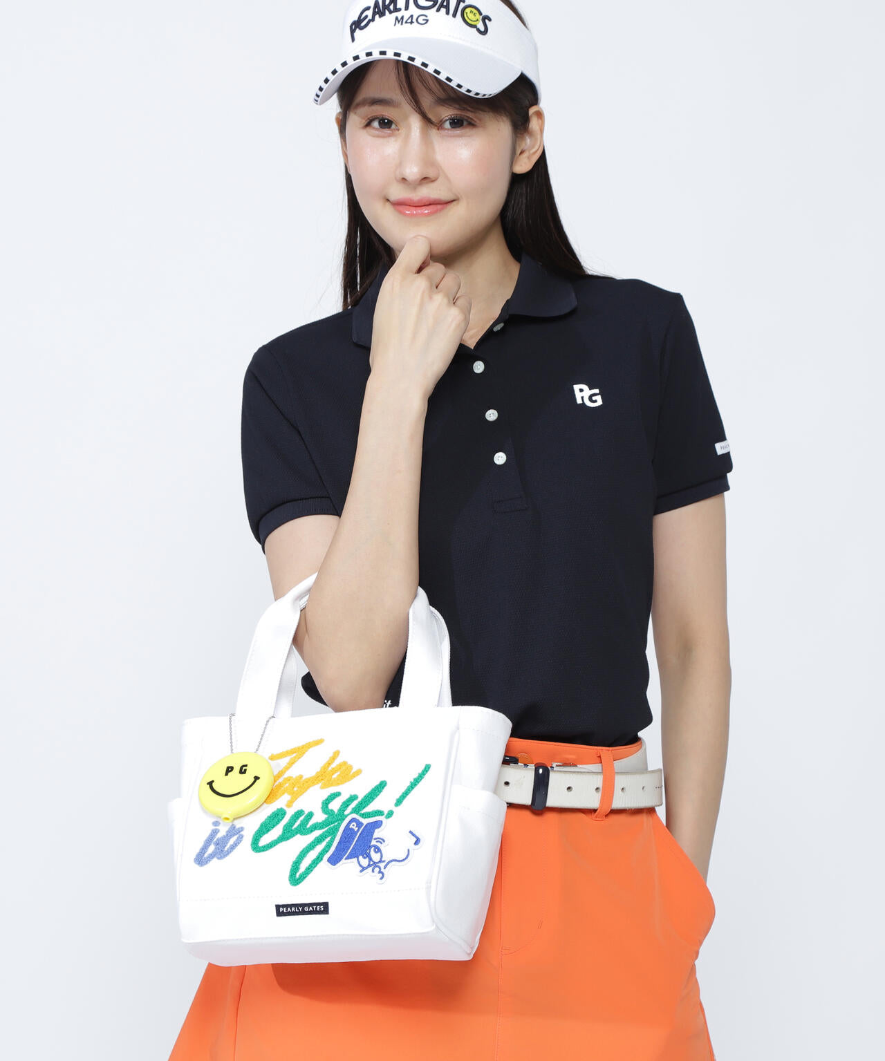 Take it Easy & BALLくん帆布カートバッグ (UNISEX)