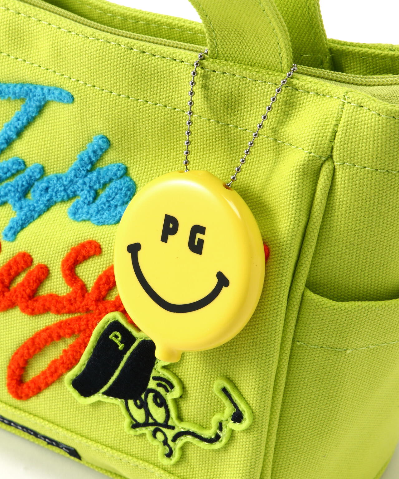 Take it Easy & BALLくん帆布カートバッグ (UNISEX)