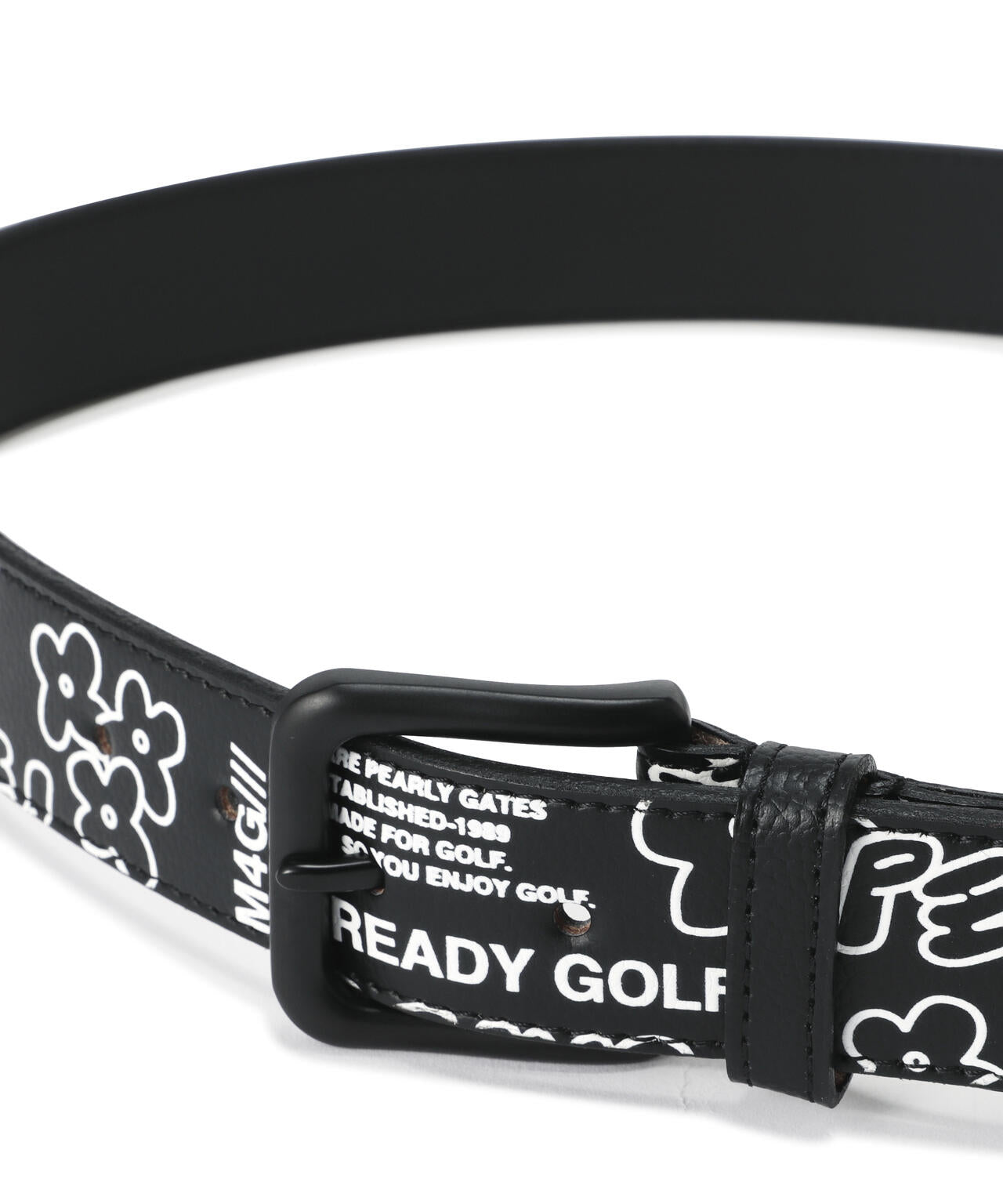 ロゴ×花柄ベルト (UNISEX)