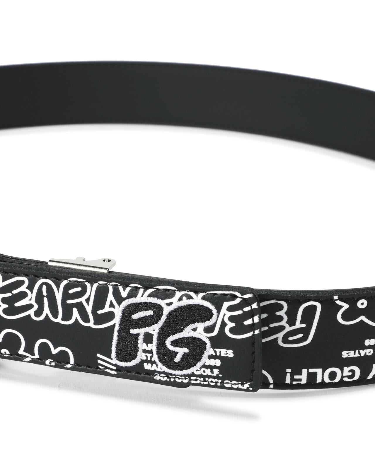 ロゴ×花柄ベルト (UNISEX)