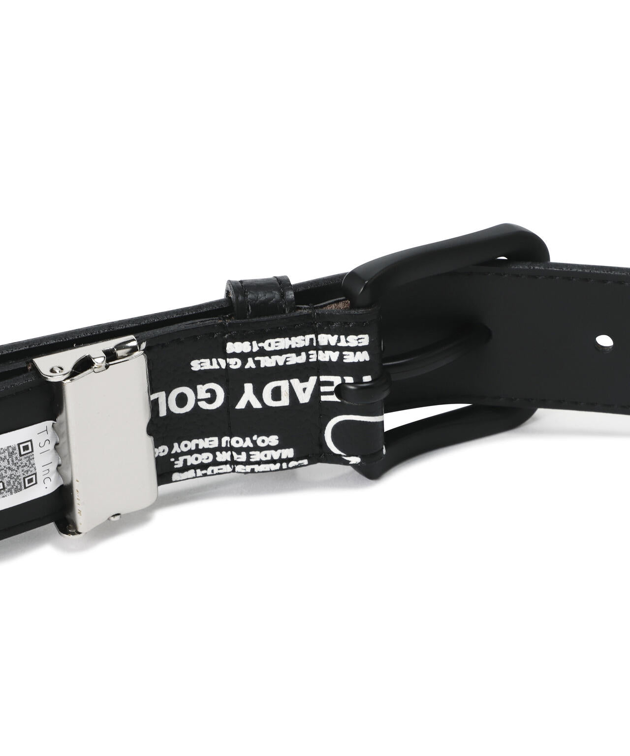 ロゴ×花柄ベルト (UNISEX)