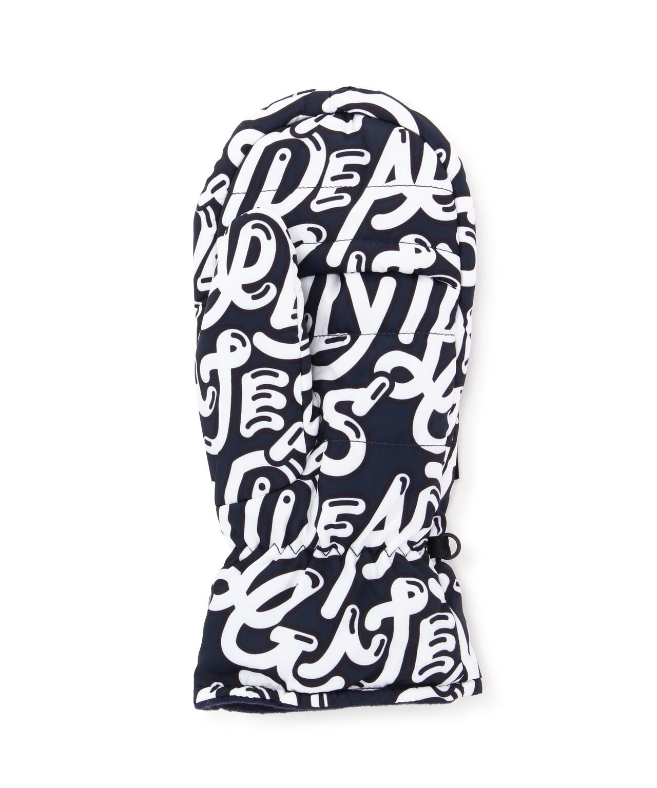 ぷにぷにロゴ柄ミトン (UNISEX)