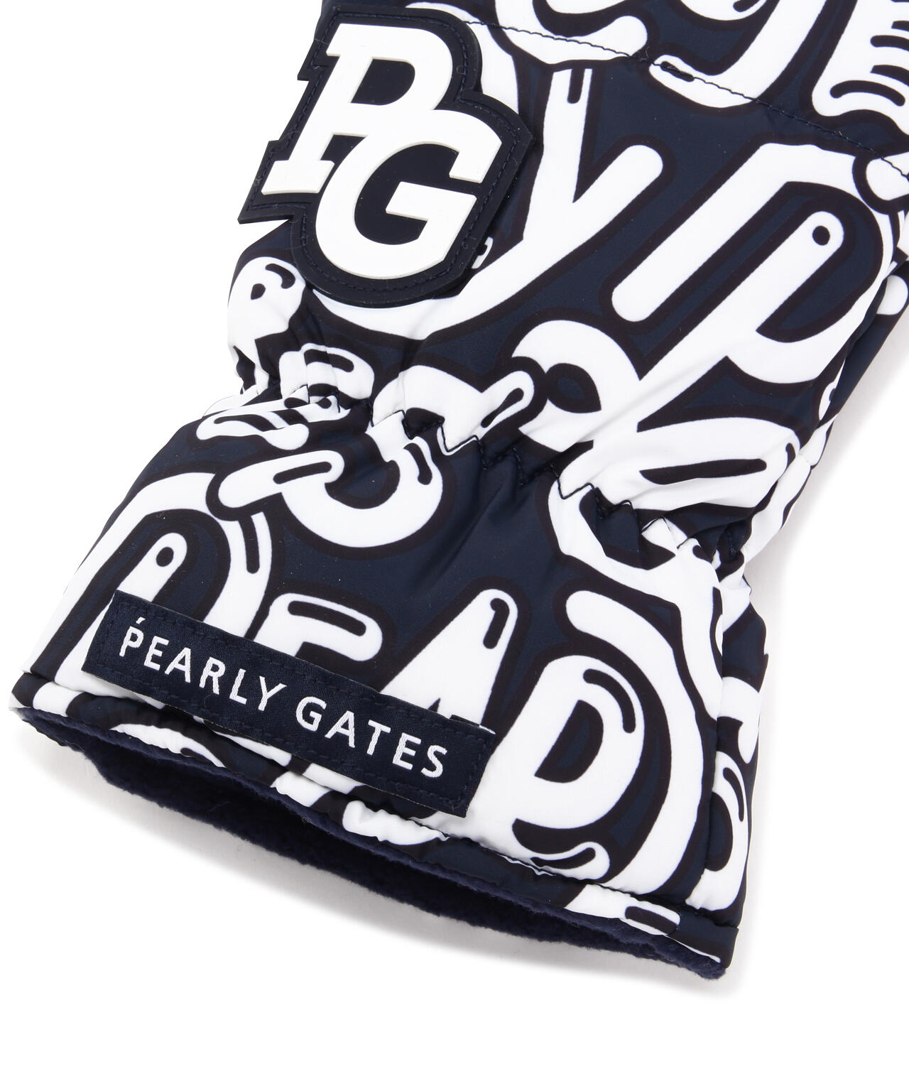 ぷにぷにロゴ柄ミトン (UNISEX)