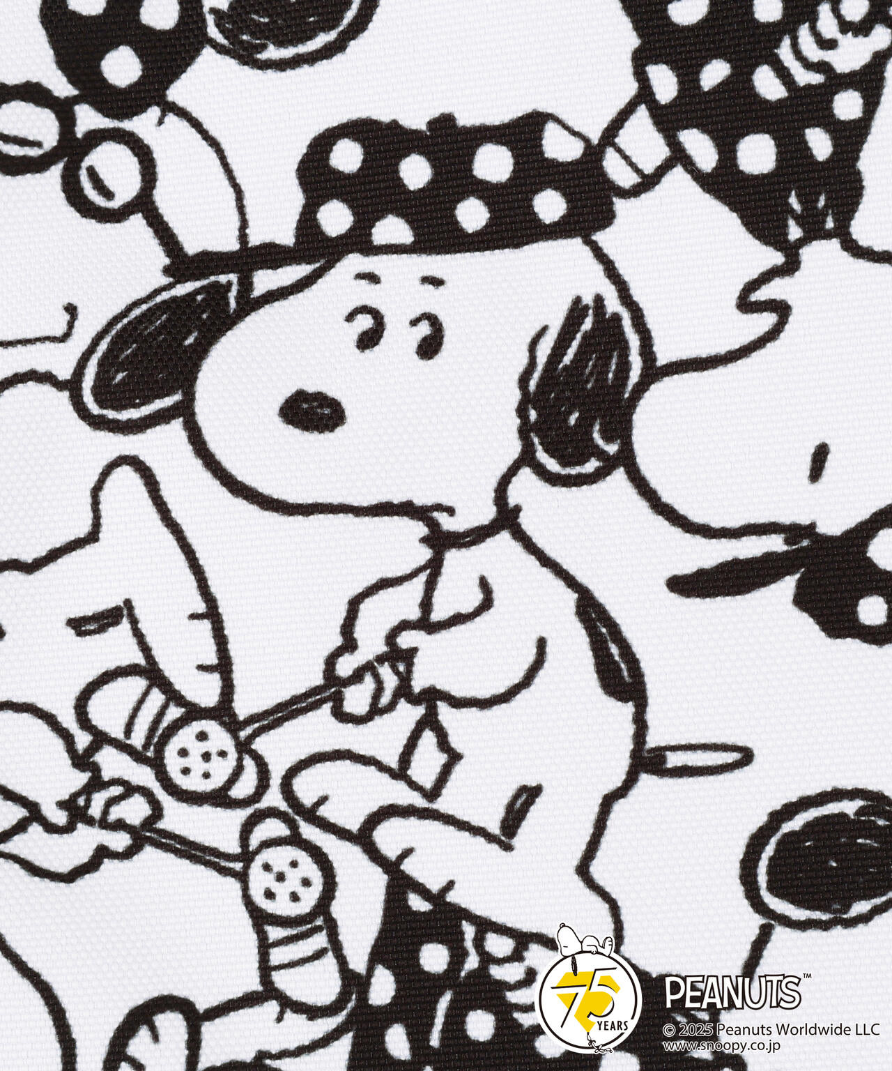 【SNOOPY】総柄クラブケース (46インチ対応) (UNISEX)