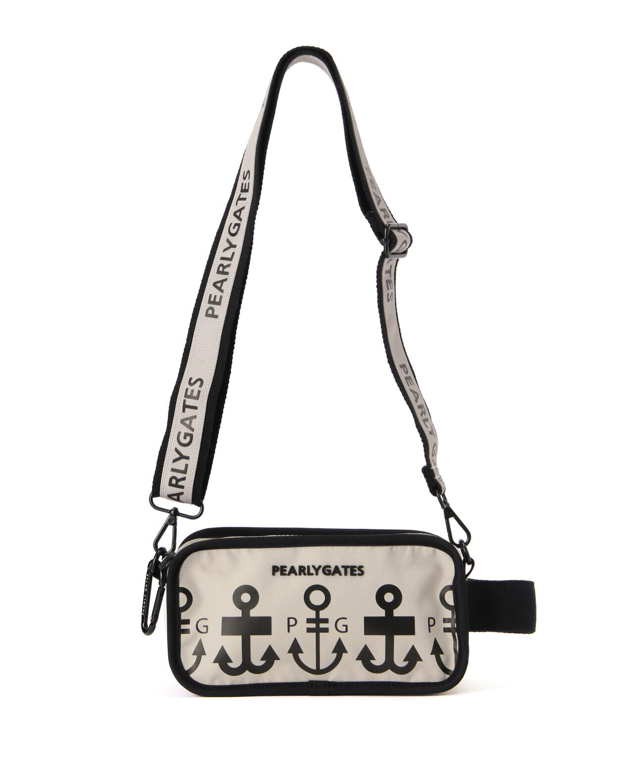 ロゴアンカー柄マルチラウンドポーチ (UNISEX)