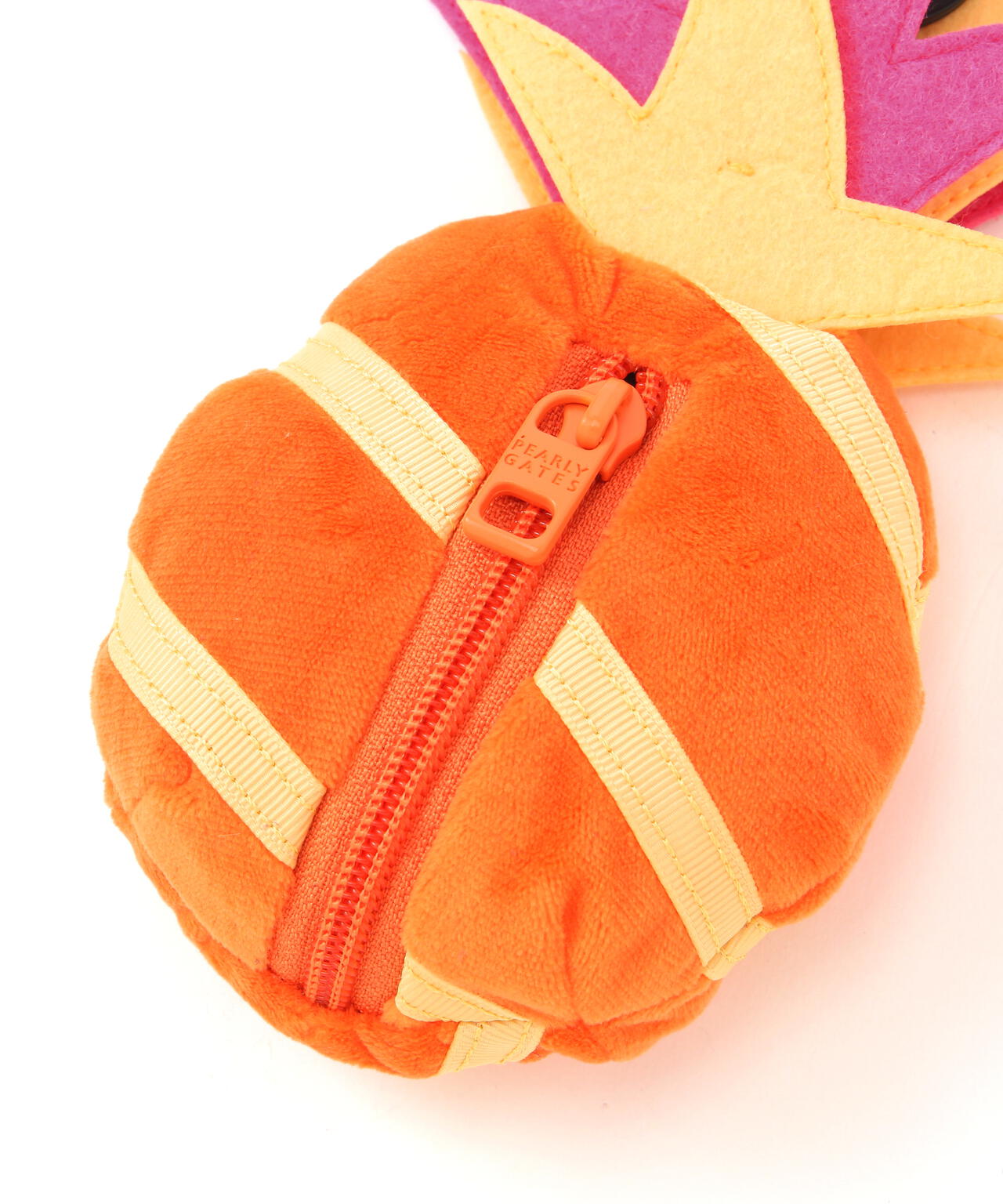 パイナップルぬいぐるみポーチ (UNISEX)