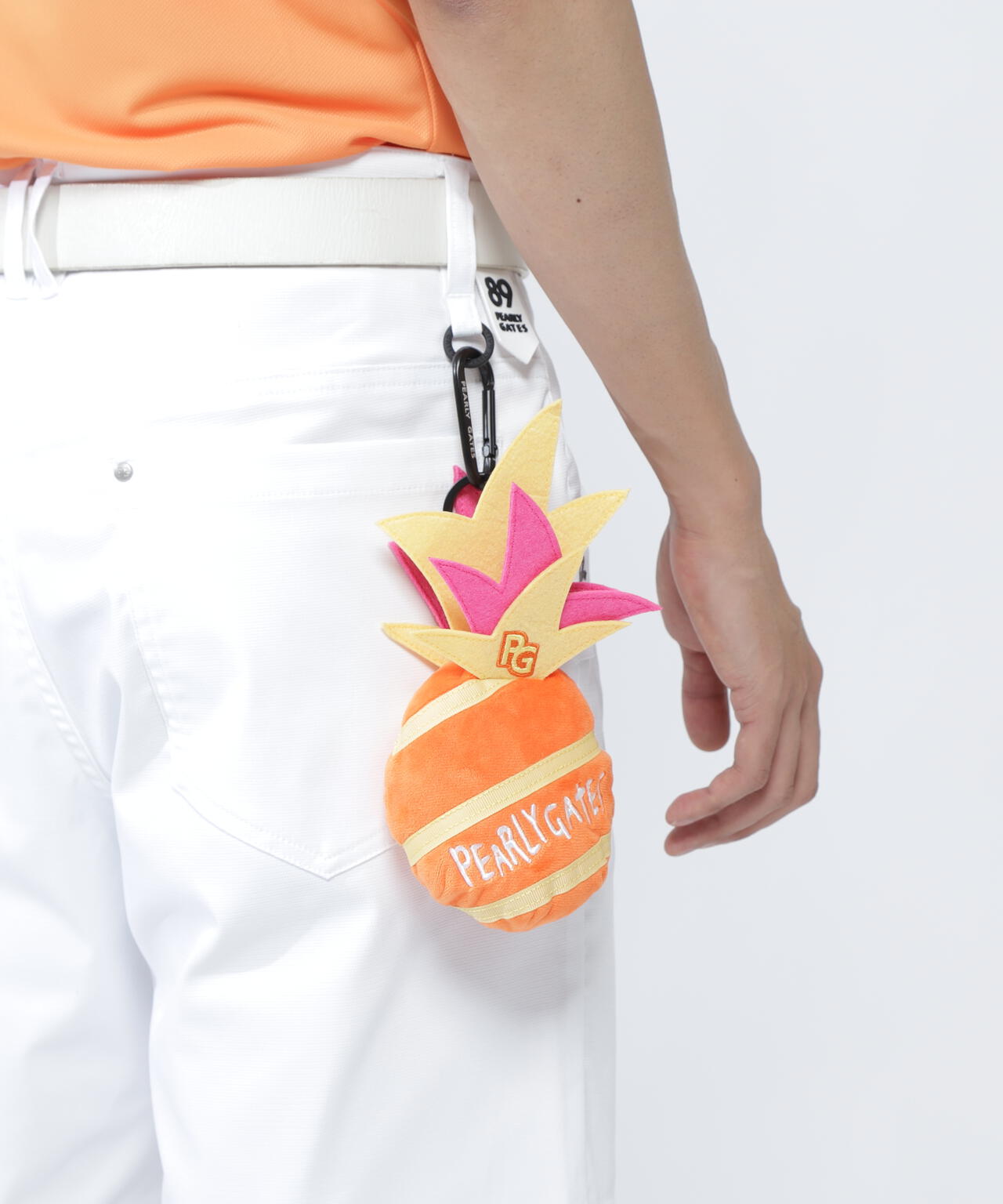 パイナップルぬいぐるみポーチ (UNISEX)