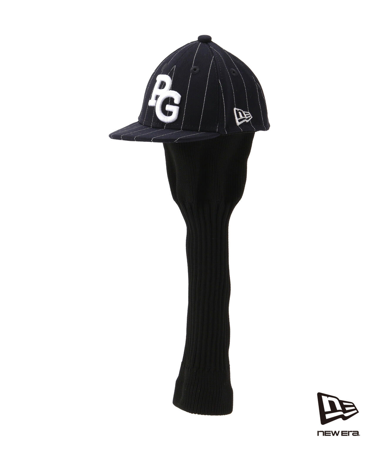 【NEW ERA × PG】 ピンストライプ柄 フェアウェイウッド用ヘッドカバー (UNISEX)