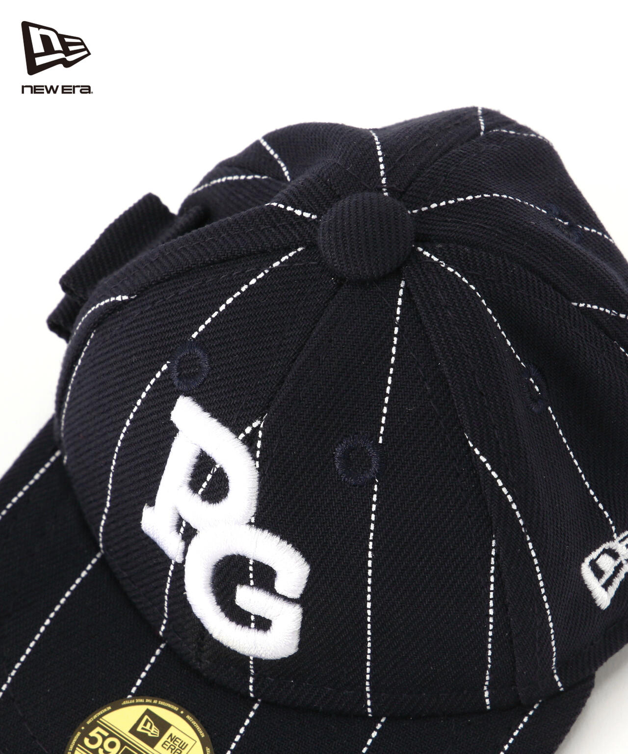 【NEW ERA × PG】コラボ ピンストライプ柄ボールポーチ (UNISEX)