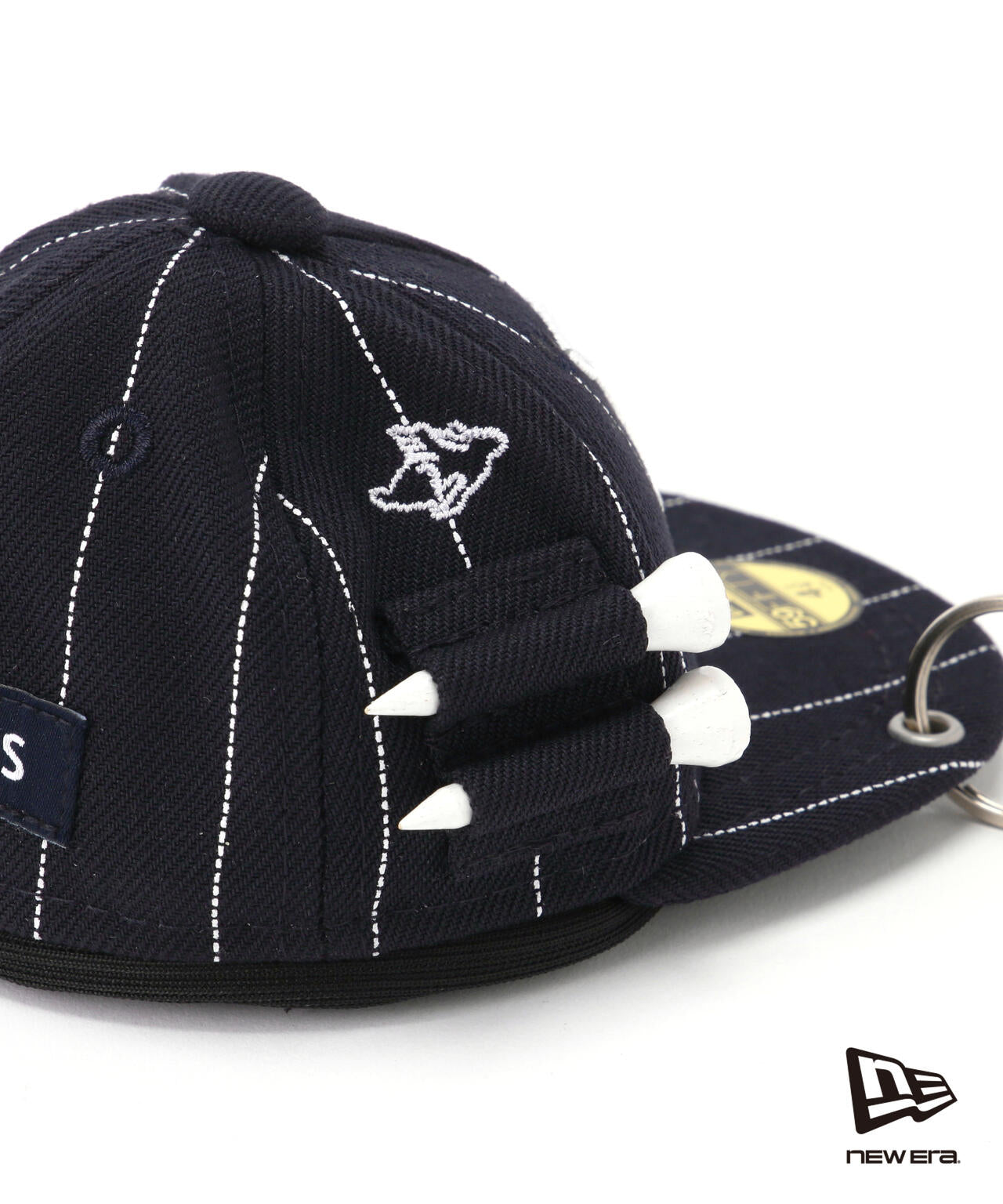 【NEW ERA × PG】コラボ ピンストライプ柄ボールポーチ (UNISEX)