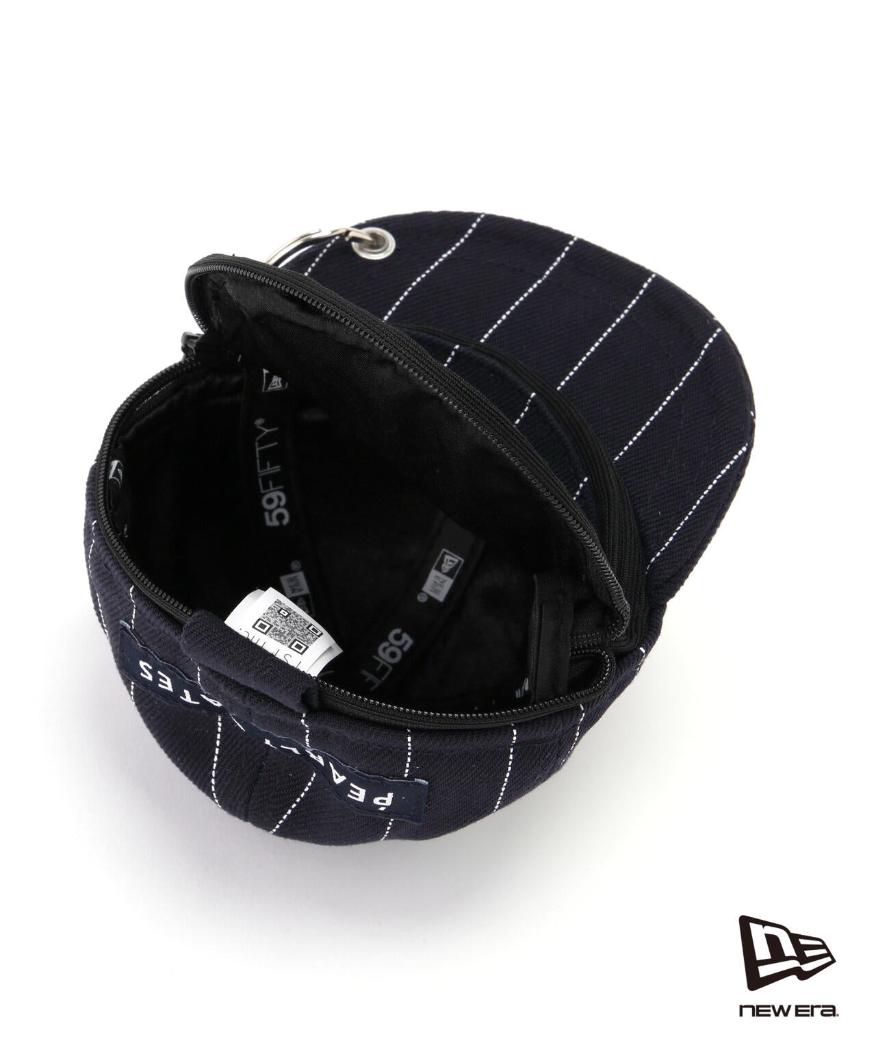 【NEW ERA × PG】コラボ ピンストライプ柄ボールポーチ (UNISEX)