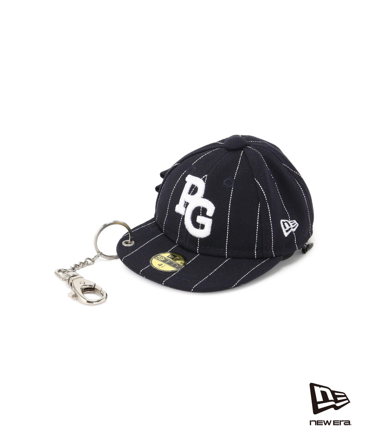 【NEW ERA × PG】コラボ ピンストライプ柄ボールポーチ (UNISEX)