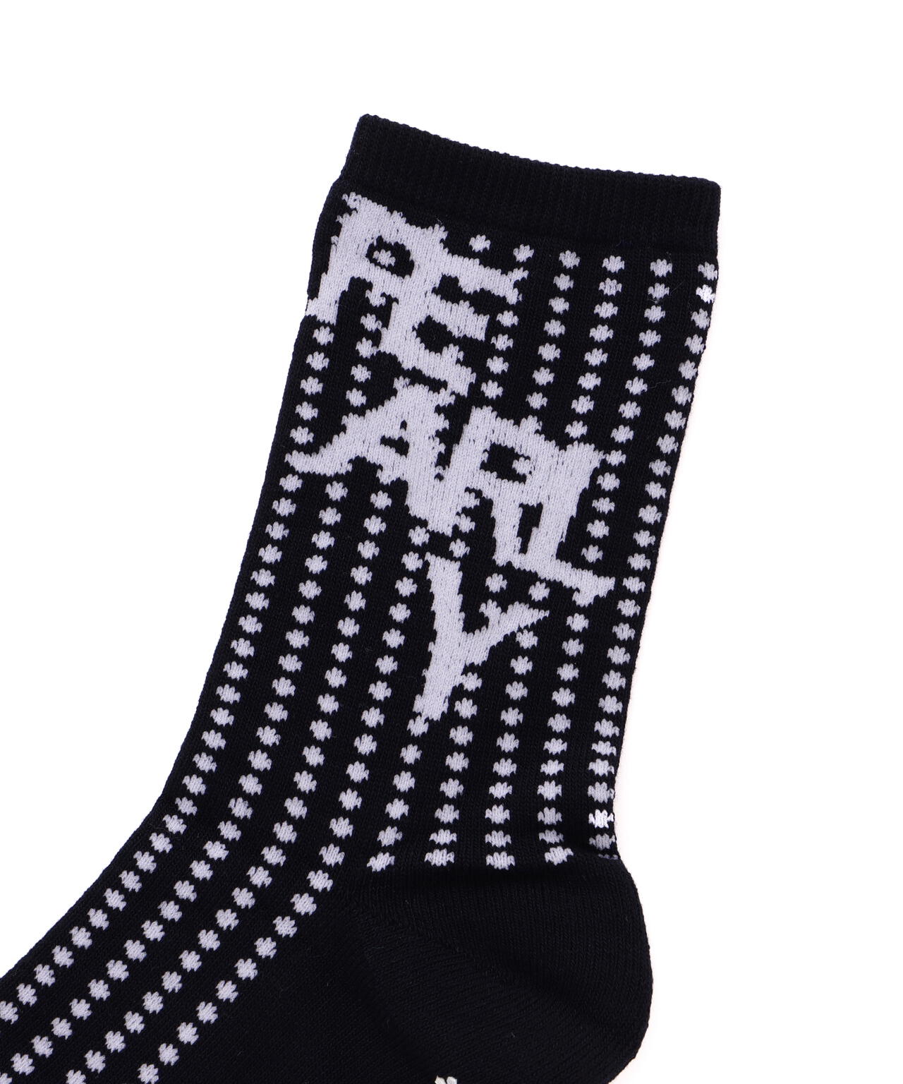 ドットロゴ柄ショートソックス (MENS)