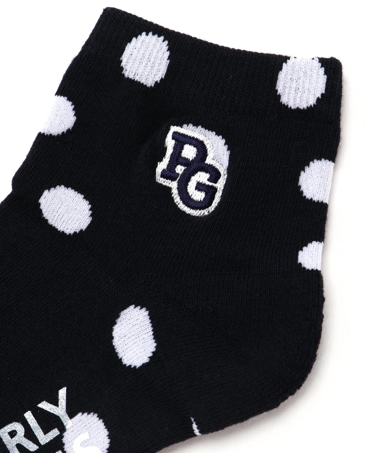 ランダムドット柄ショートソックス (LADIES)