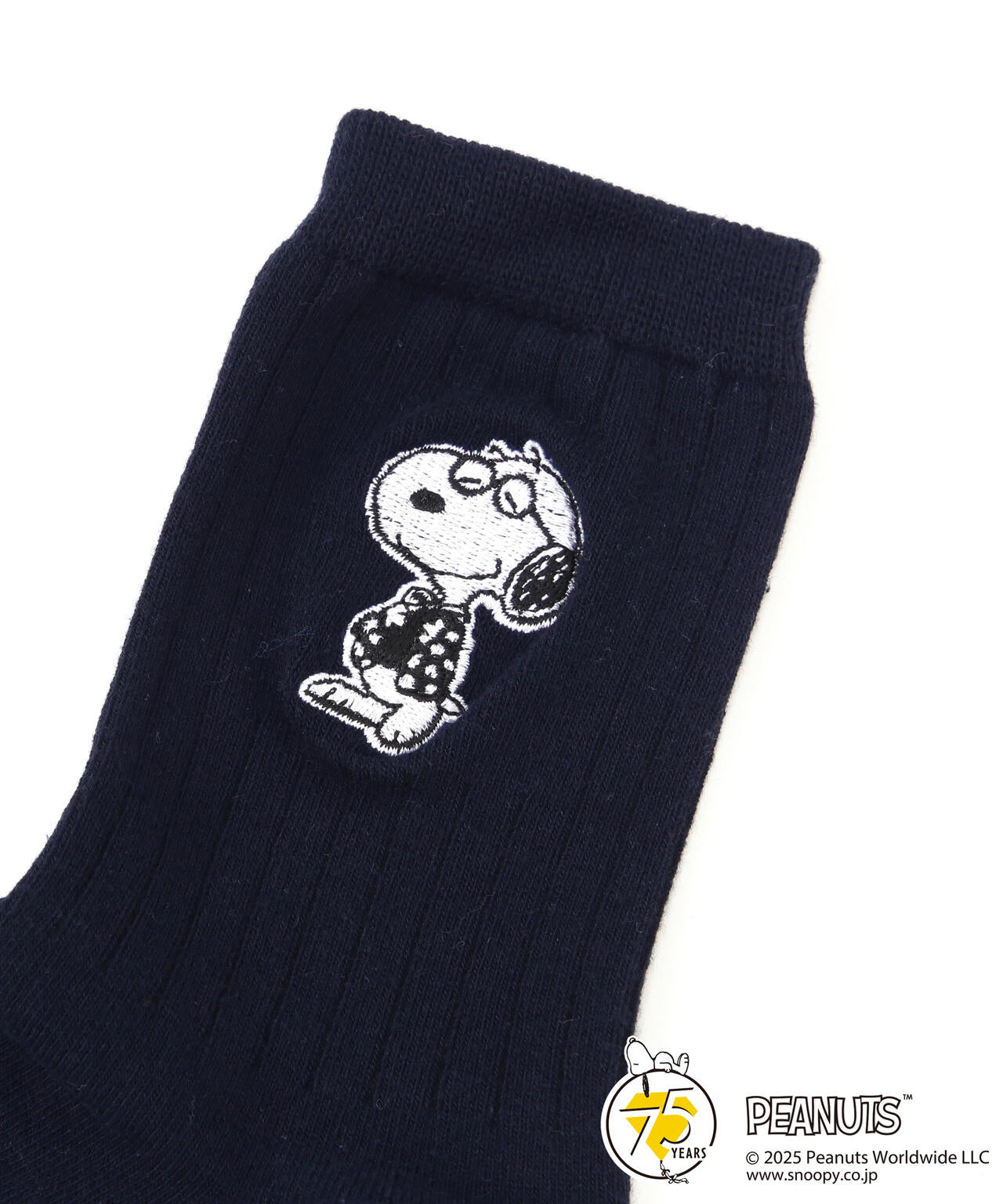 【SNOOPY】ミドルソックス (MENS)