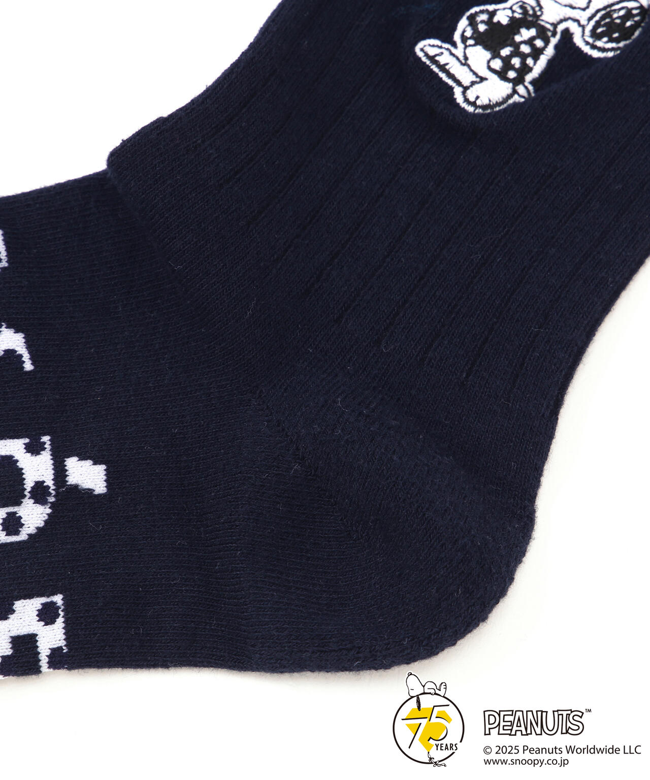 【SNOOPY】ミドルソックス (MENS)