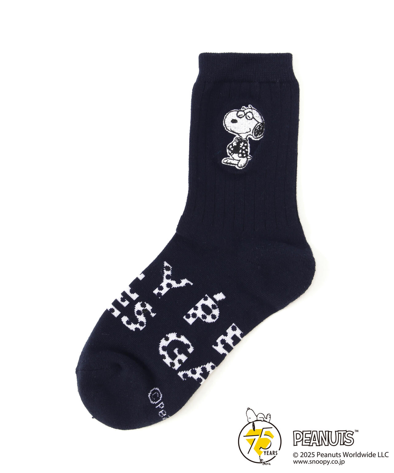 【SNOOPY】ミドルソックス (MENS)