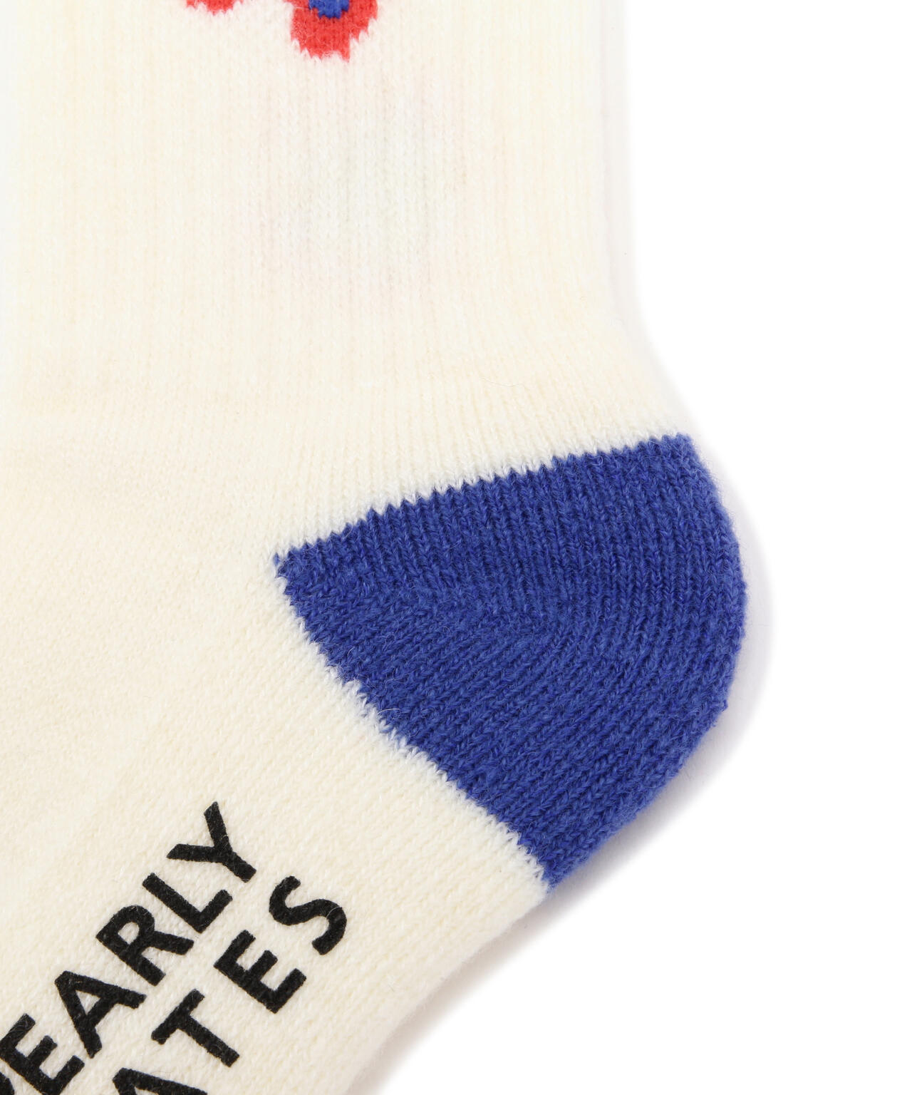 フラワーモチーフミドルソックス (LADIES)