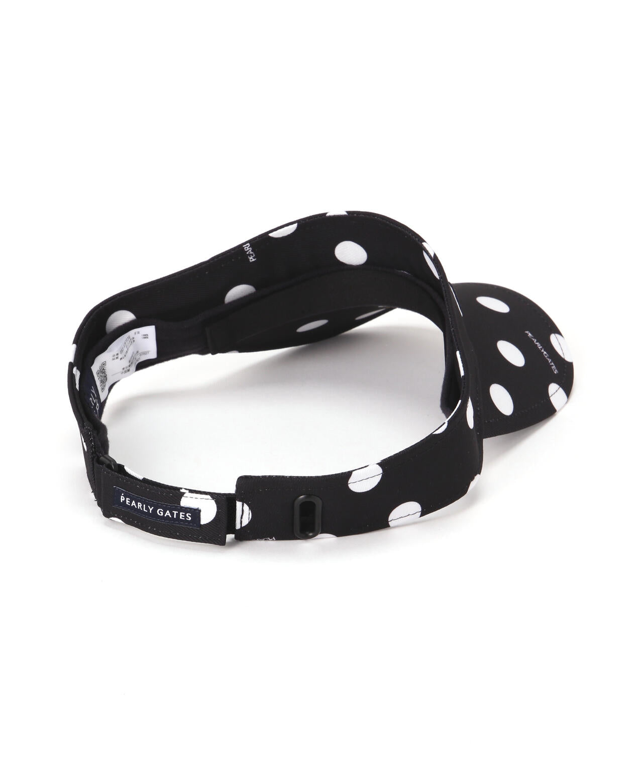 ランダムドット柄バイザー (UNISEX)