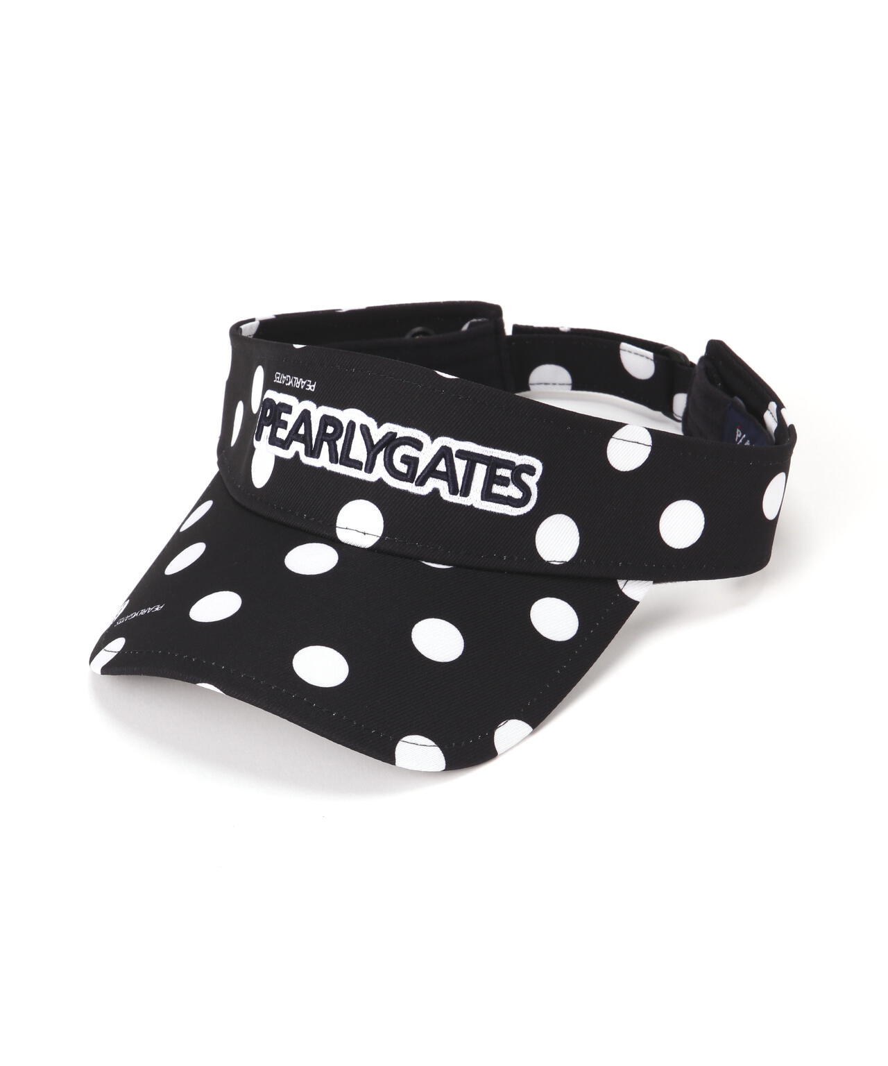 ランダムドット柄バイザー (UNISEX)