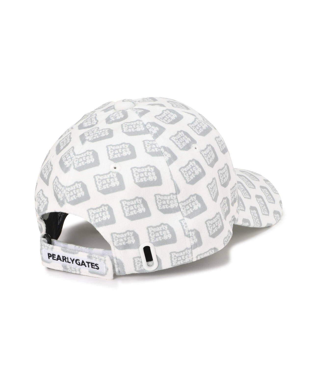 ブロックロゴ柄起毛キャップ (UNISEX)