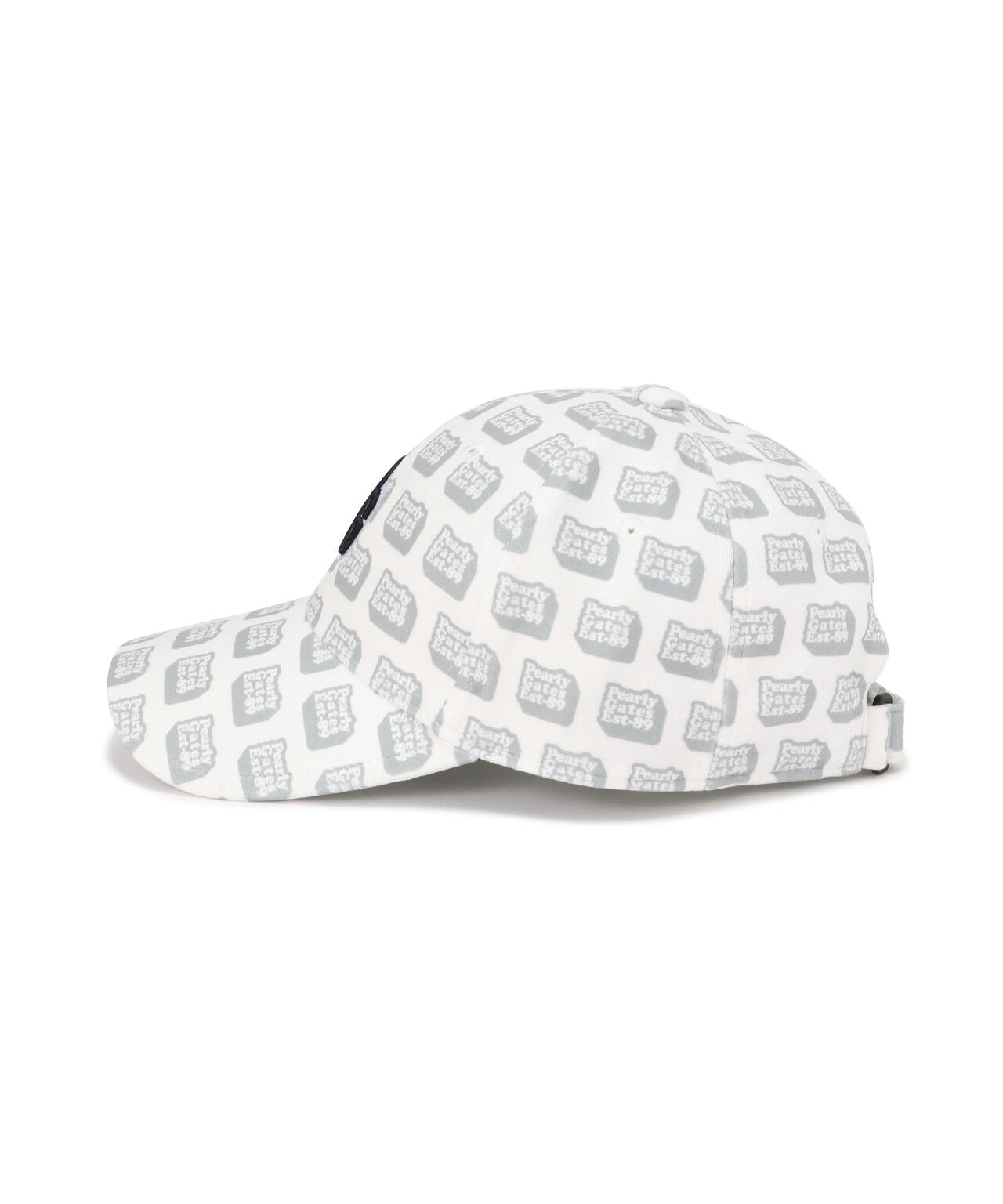 ブロックロゴ柄起毛キャップ (UNISEX)