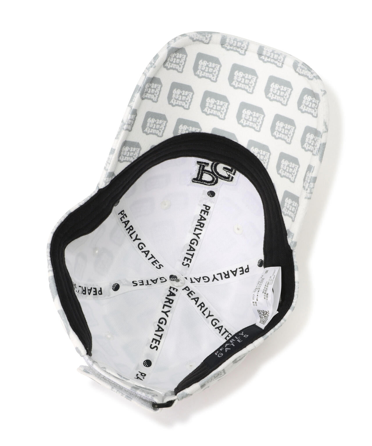 ブロックロゴ柄起毛キャップ (UNISEX)