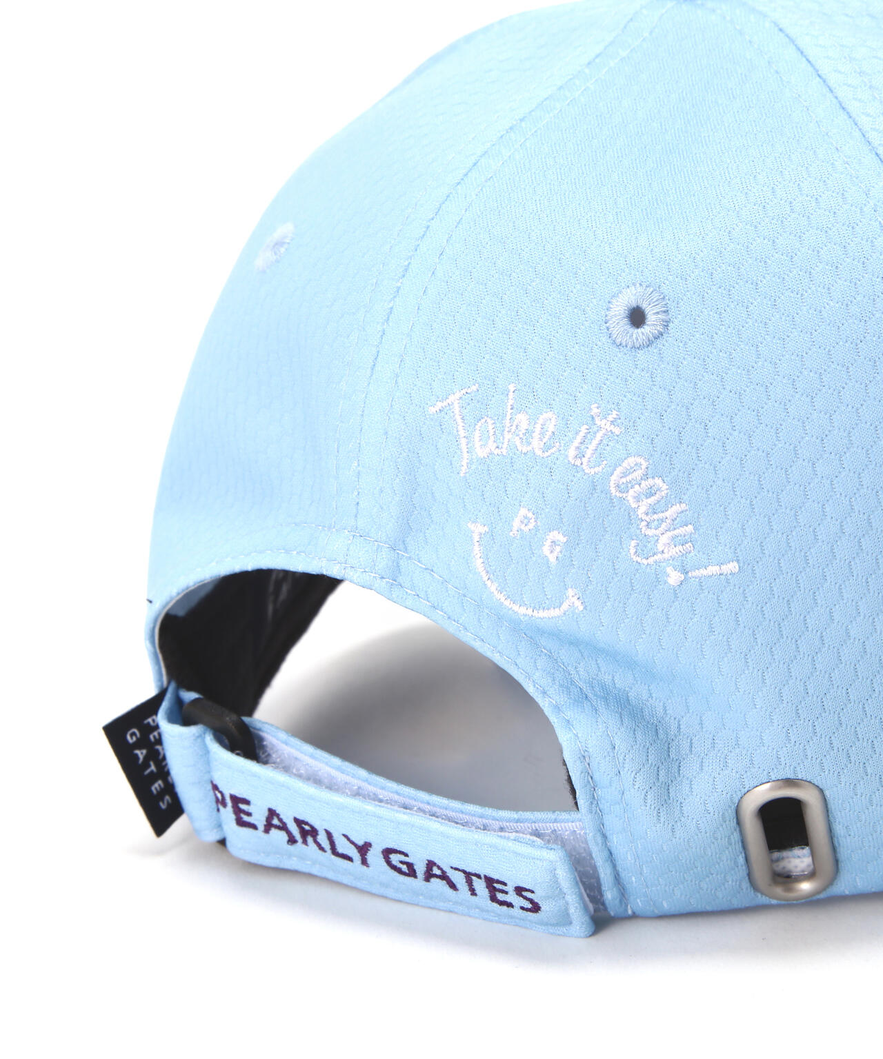 ハニカムメッシュBASICロゴUVキャップ (UNISEX)