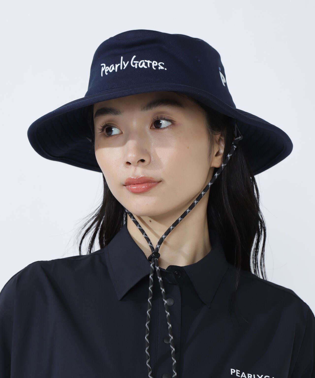 メッシュつば広HAT (UNISEX)