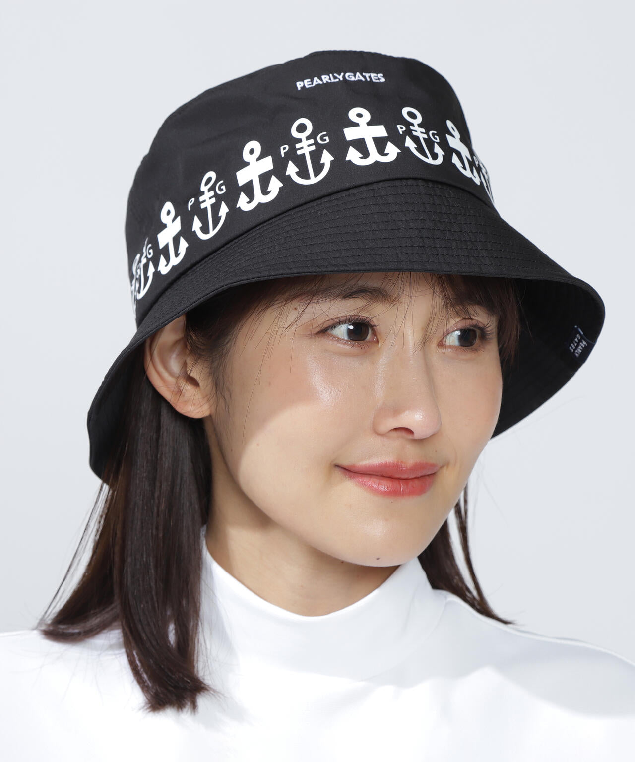 ロゴアンカー柄ハット (UNISEX)