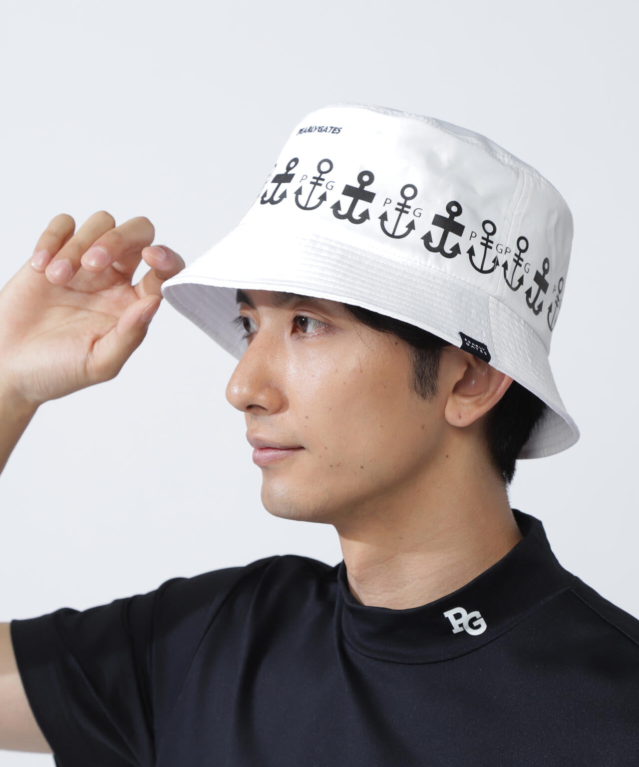 ロゴアンカー柄ハット (UNISEX)