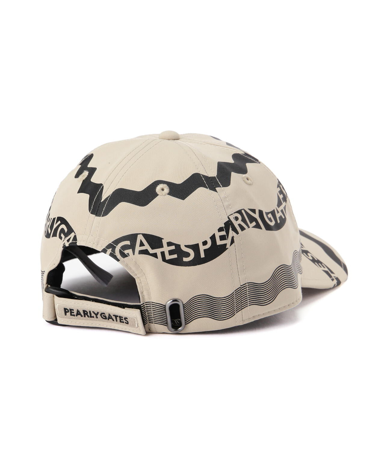 ウェーブロゴボーダー柄キャップ (UNISEX)