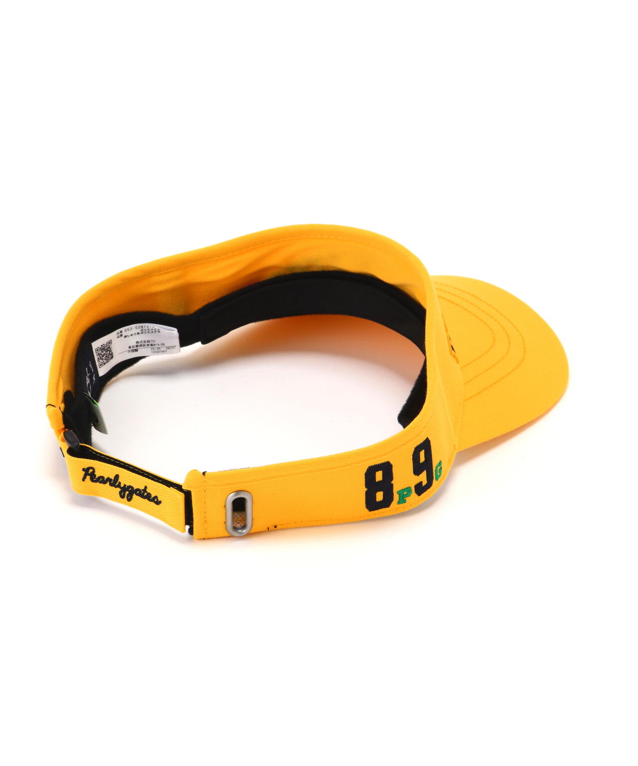 ベースボールロゴリサイクルツイルバイザー (UNISEX)