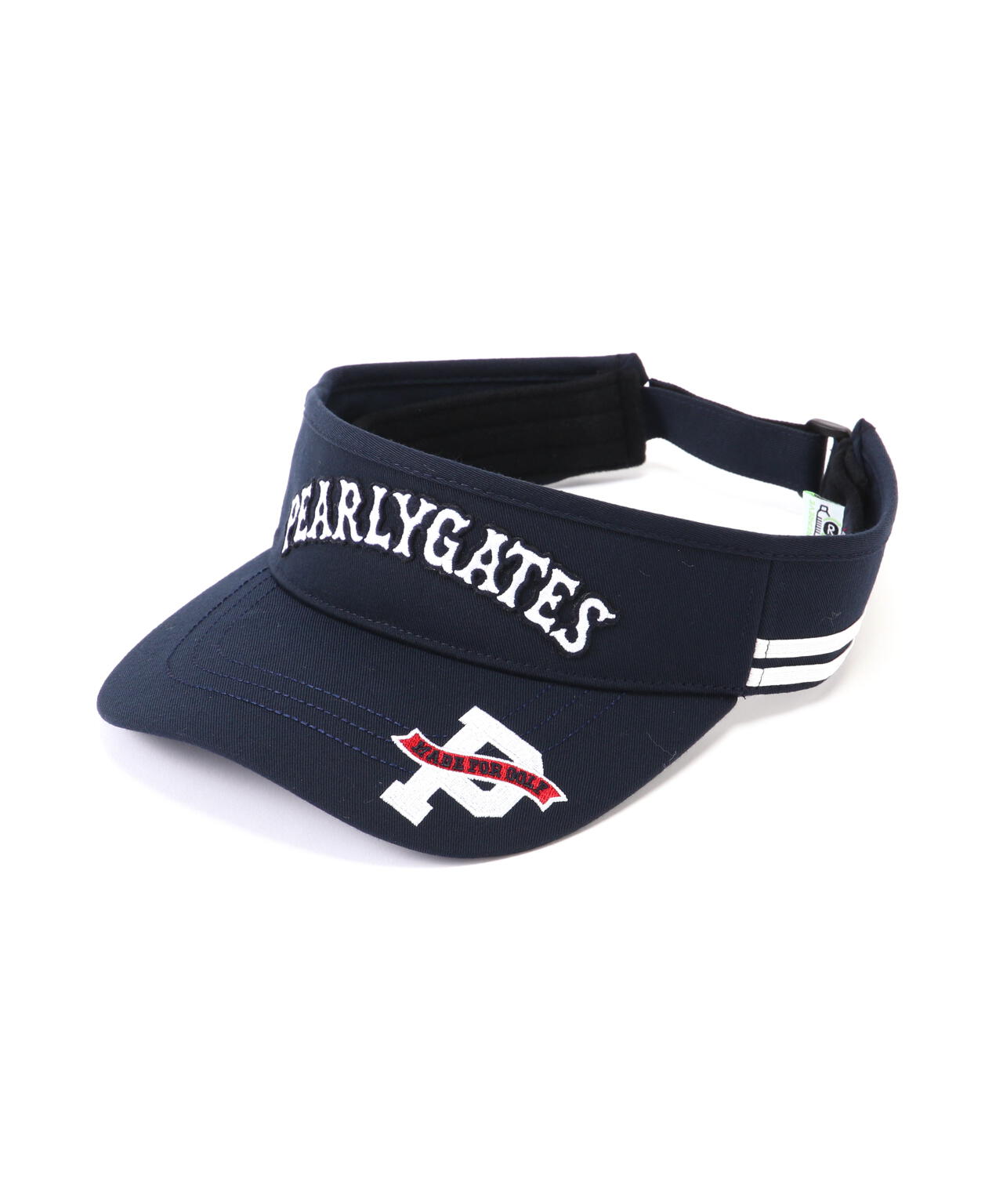 ベースボールロゴリサイクルツイルバイザー (UNISEX)