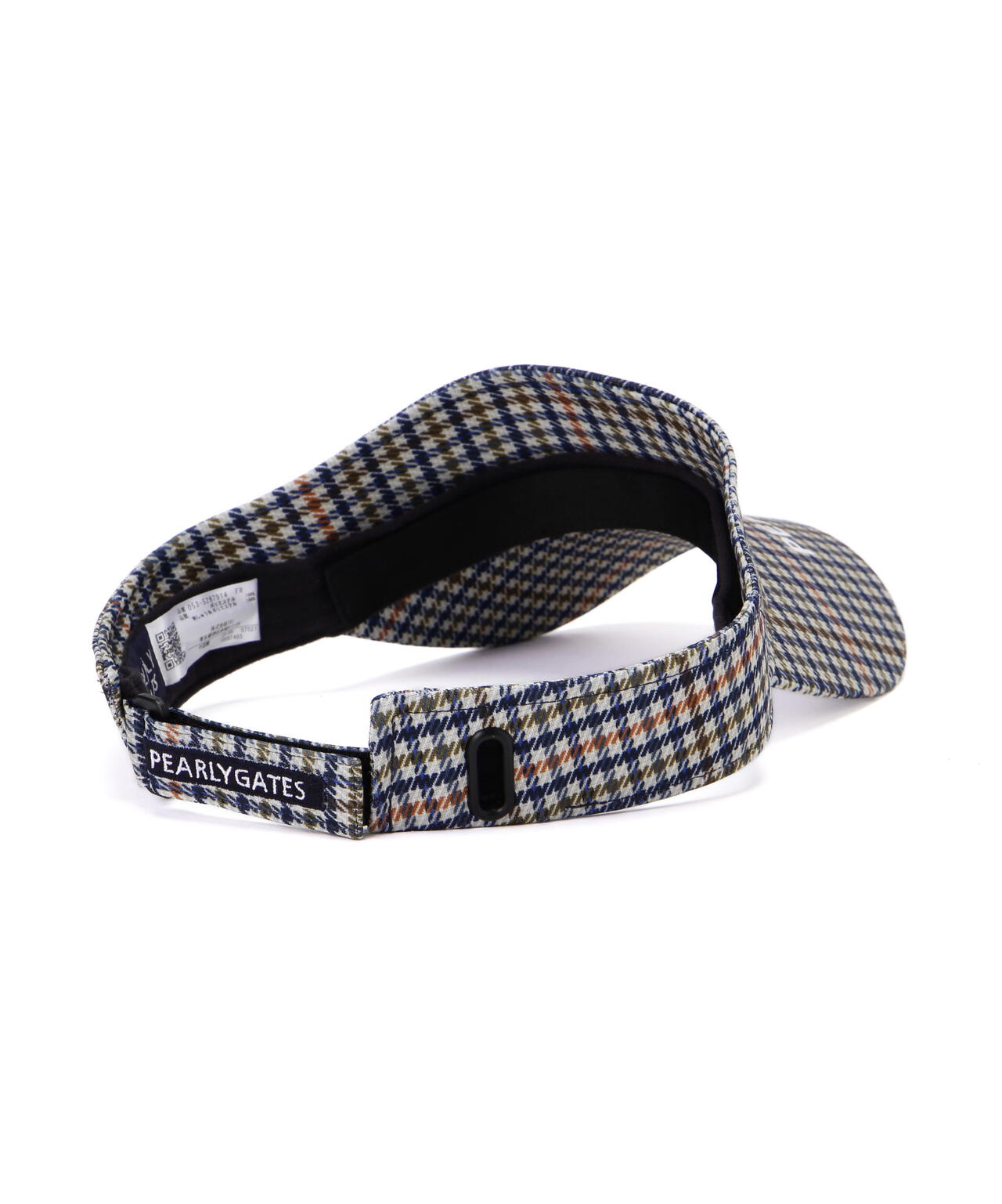 ガンクラブチェック柄バイザー (UNISEX)