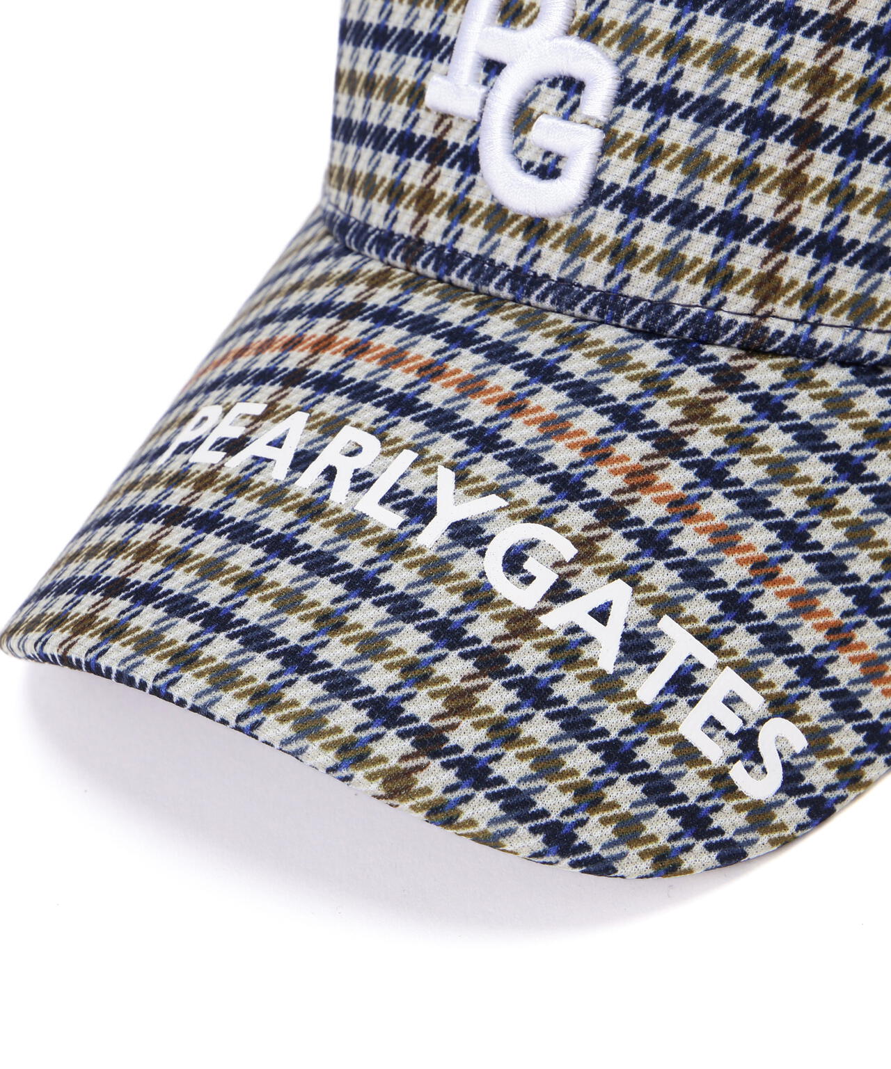 ガンクラブチェック柄バイザー (UNISEX)