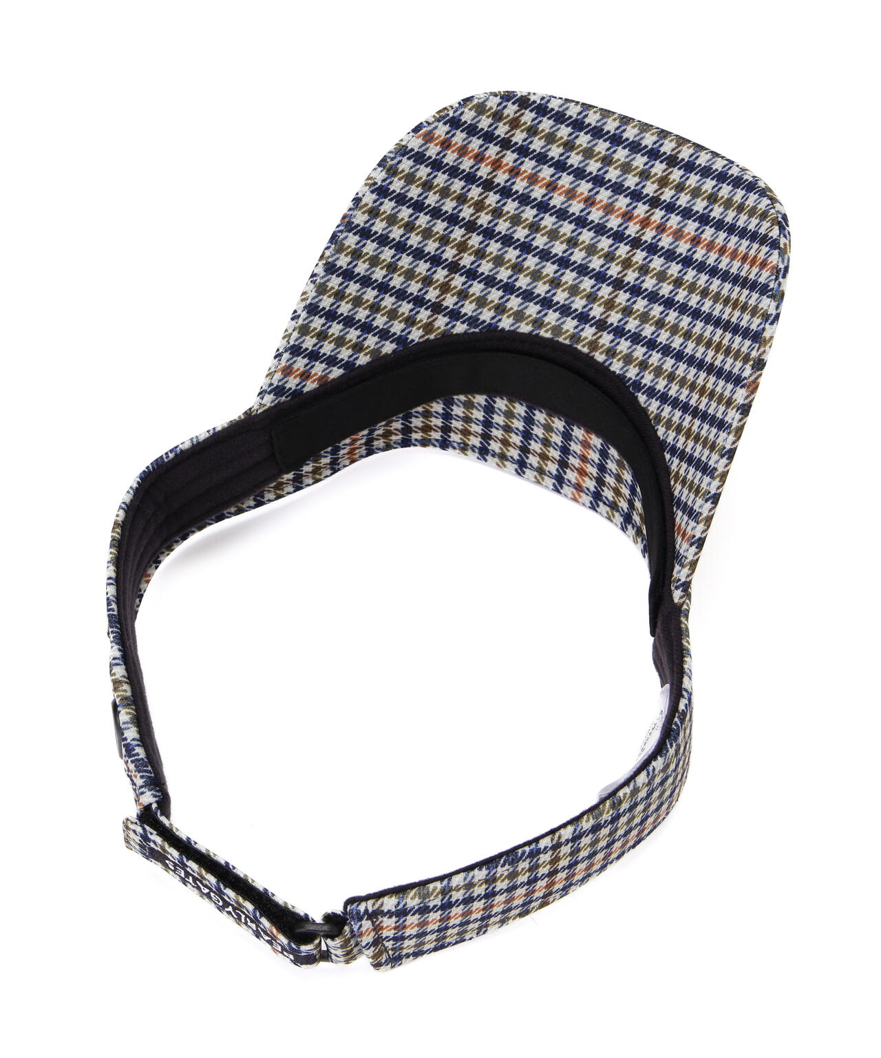 ガンクラブチェック柄バイザー (UNISEX)