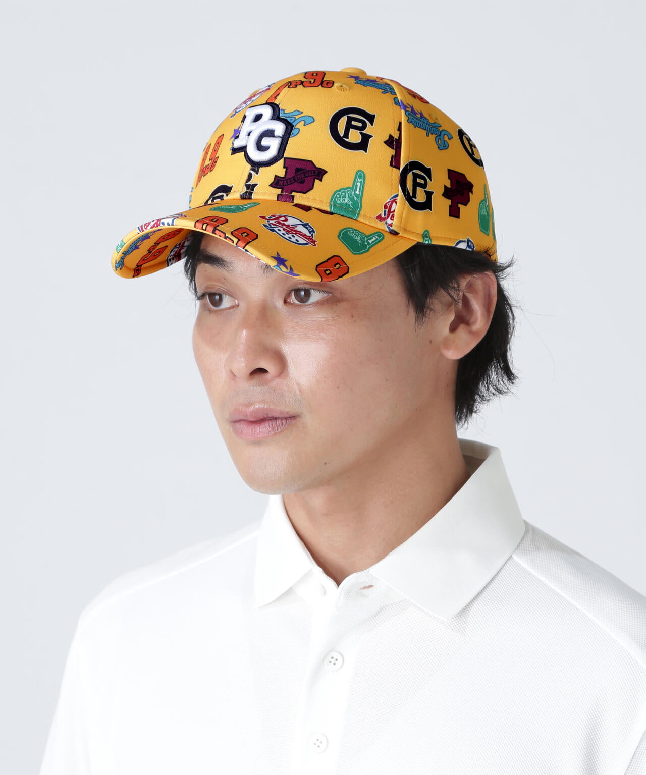 POPベースボール柄キャップ (UNISEX)