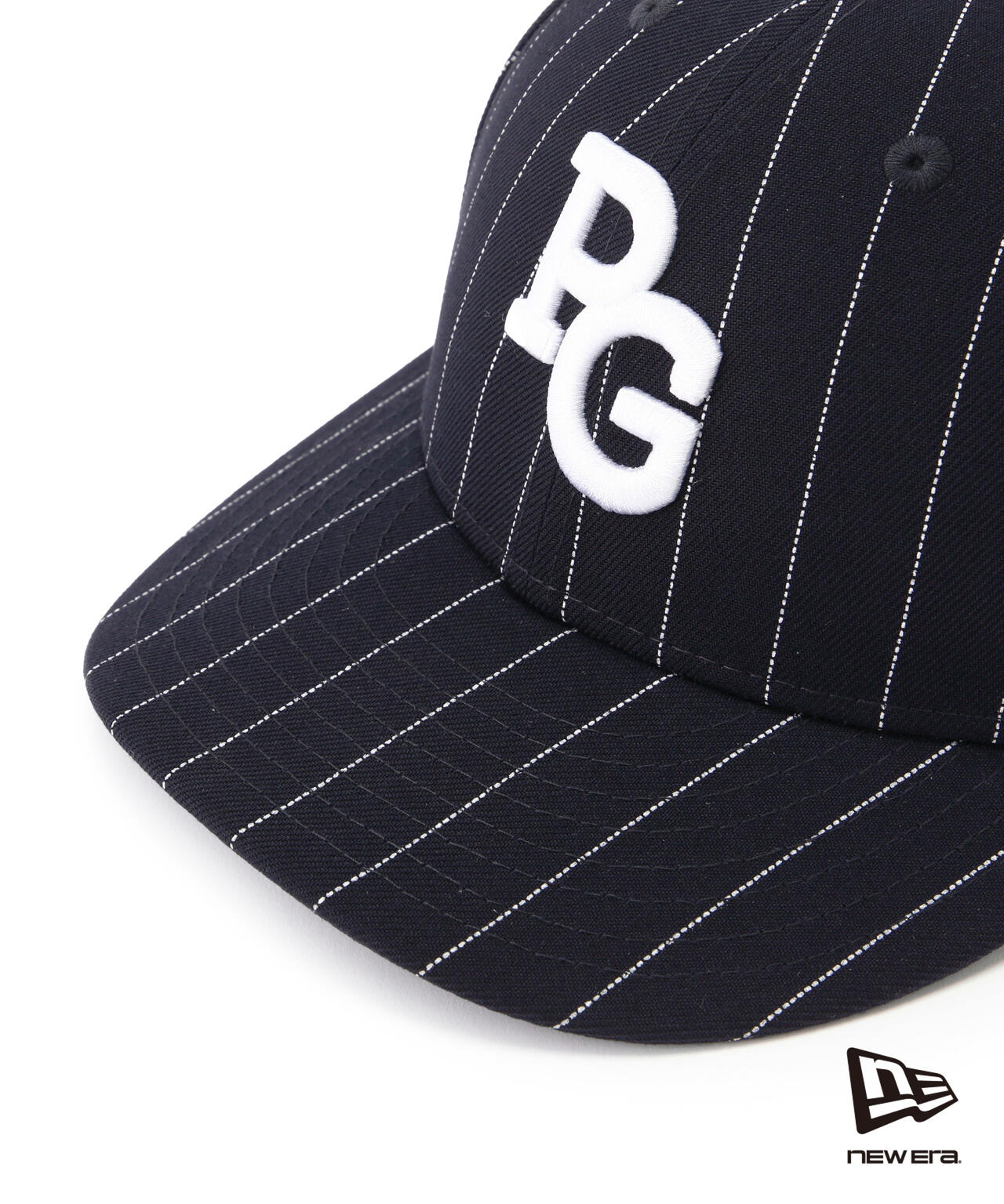 【NEW ERA × PG】コラボ ピンストライプ柄キャップ (UNISEX)