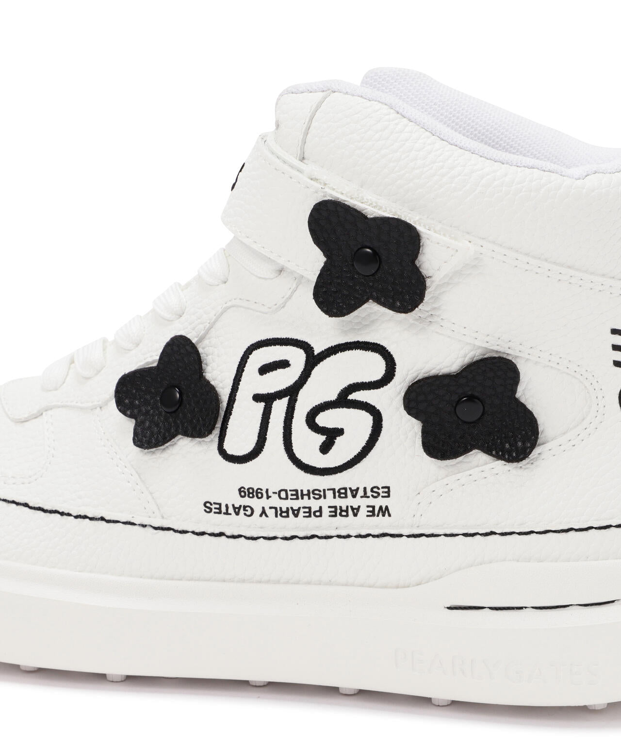 ロゴ×花柄ハイカットシューズ (LADIES)