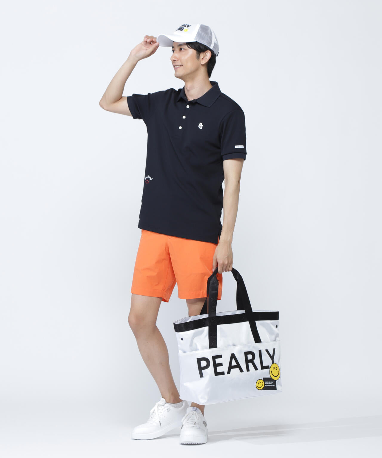 ロゴ×PG SMILEロッカーバッグ (UNISEX)